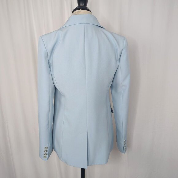 Avec Les Filles Blazer Small Blue Double Button - Picture 5 of 10